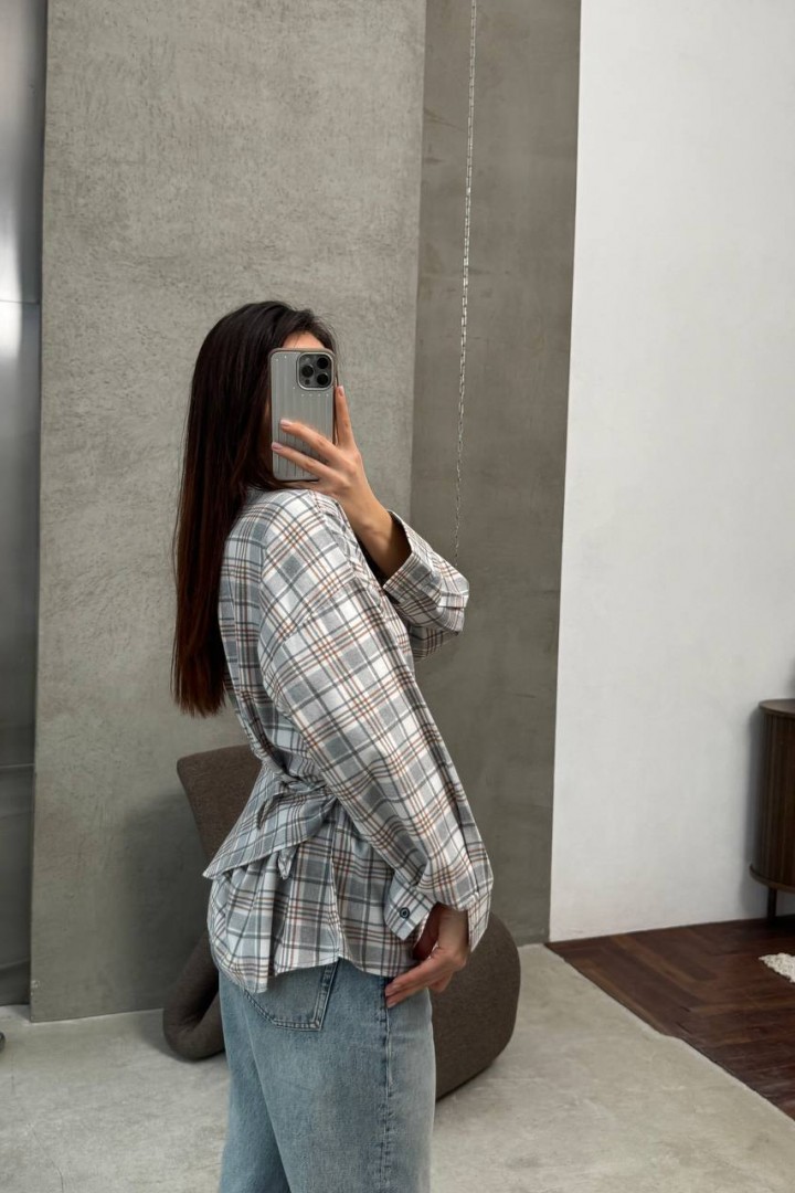 Сорочка з баскою ANM-422A580