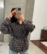 Сорочка з баскою ANM-422A580