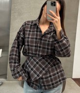 Сорочка з баскою ANM-422A580