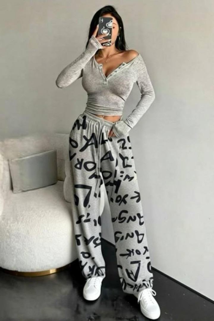 Велюровые джогеры  BAV-2607A299