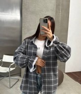 Рубашка с кружевом ANM-424A600