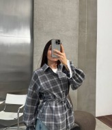 Рубашка с кружевом ANM-424A600