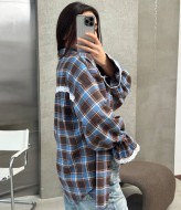 Рубашка с кружевом ANM-424A600