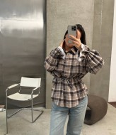 Рубашка с кружевом ANM-424A600