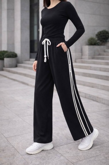 Штаны с лампасами женские  JK-01036A450