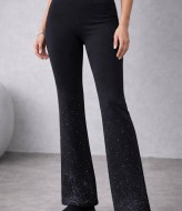 Клеш штаны черные  JK-01034A299