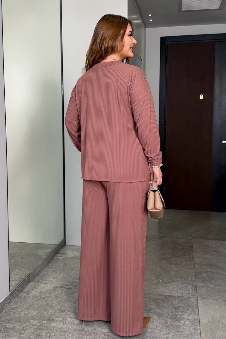 Костюм штани і кофта з розрізом AD-7989.1A480