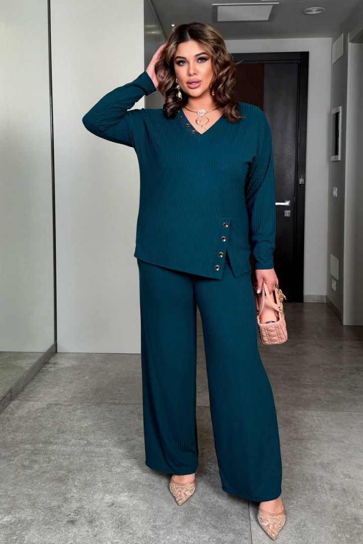 Костюм штани і кофта з розрізом AD-7989.1A480