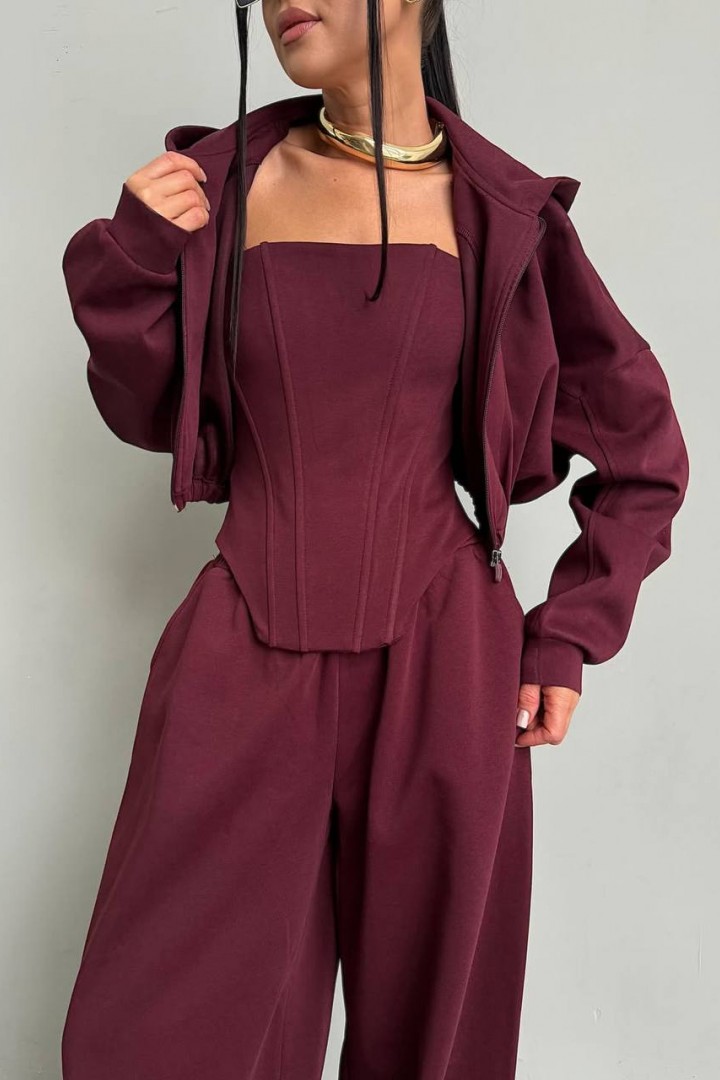 Костюм тройка з корсетом  JW-411A850 