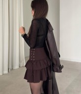 Юбка с оборками  JW-410A380