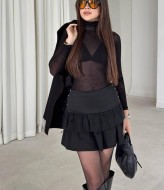 Юбка с оборками  JW-410A380