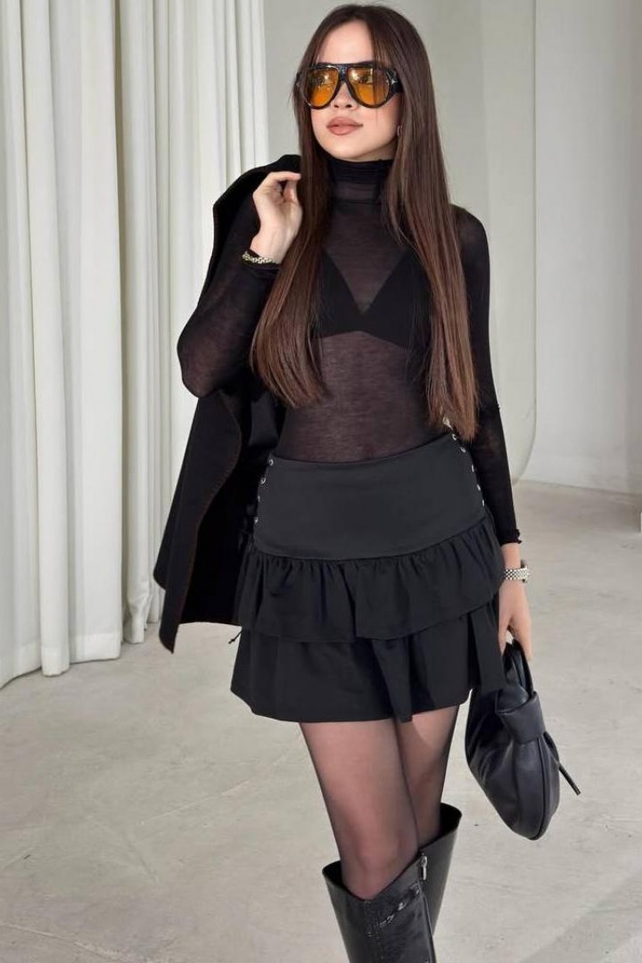 Юбка с оборками  JW-410A380