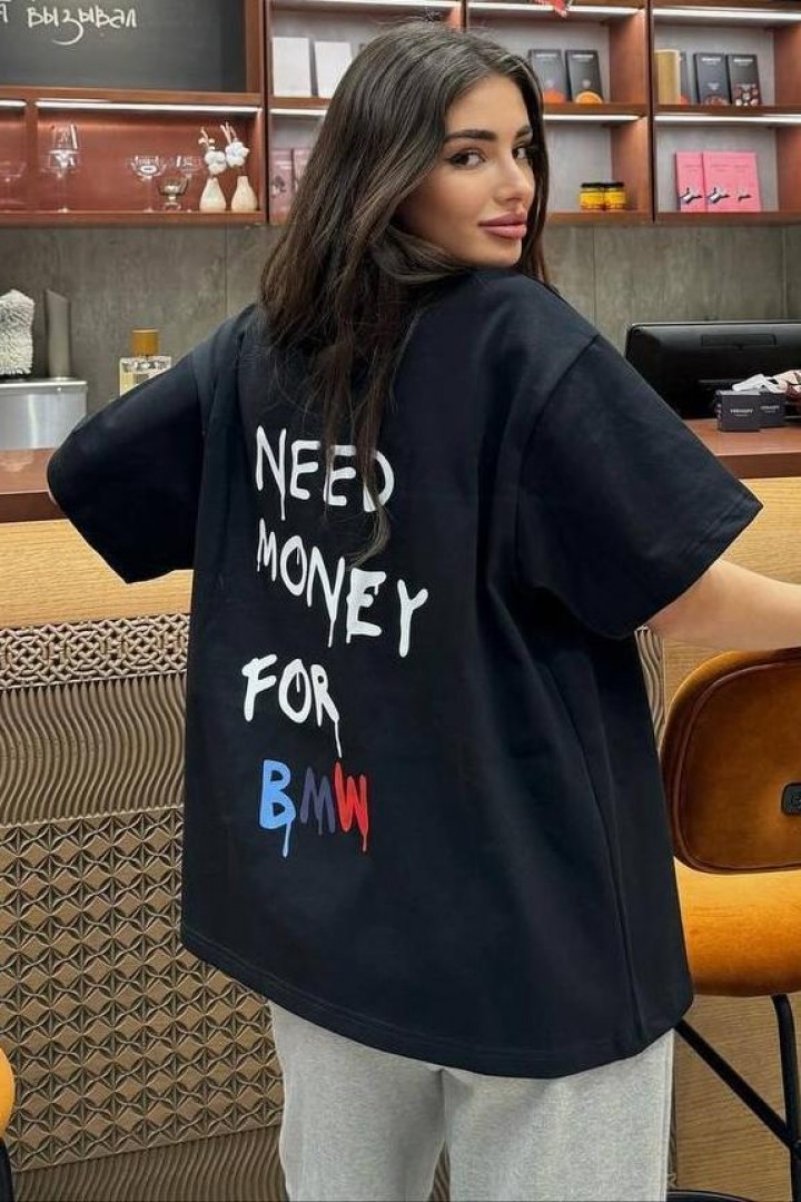 Футболка стильна оверсайз  MEB-229A350