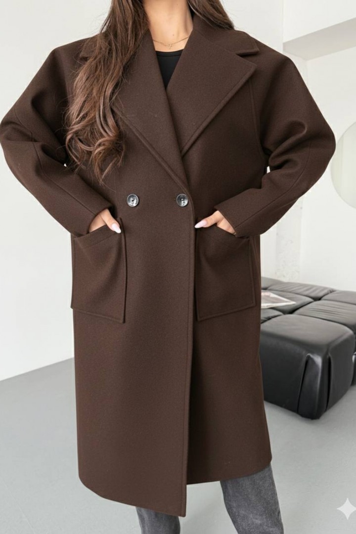 Кашемировое пальто на подкладке  AM-5329A1200