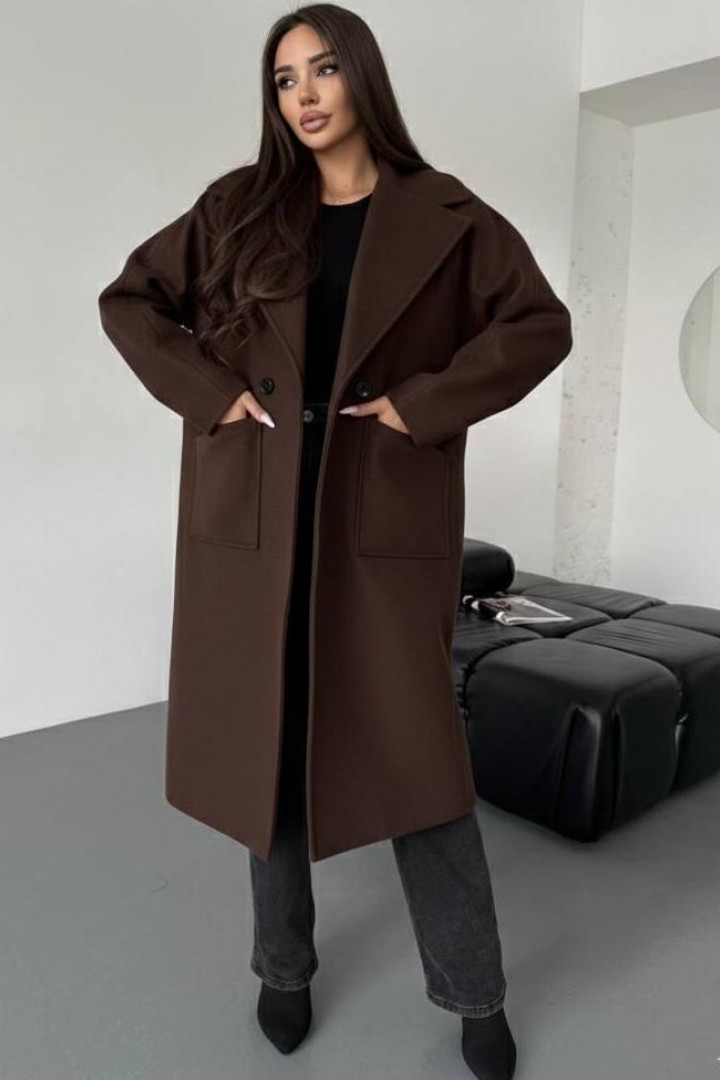 Кашемировое пальто на подкладке  AM-5329A1200