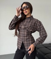 Сорочка приталена  ANB-536A530