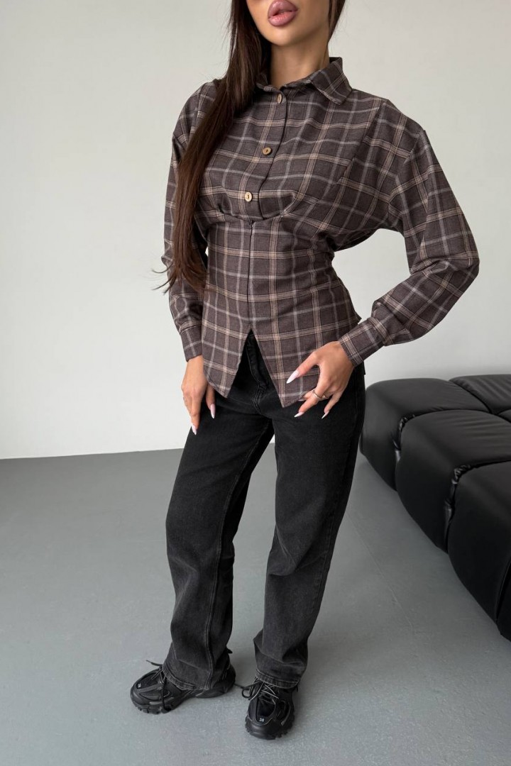 Сорочка приталена  ANB-536A530