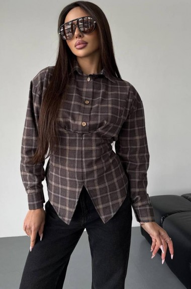 Сорочка приталена  ANB-536A530