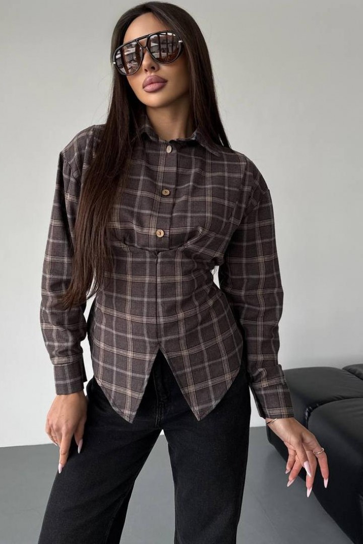 Сорочка приталена  ANB-536A530