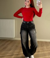 Лонгслів  зі стразами AMU-1481A425 