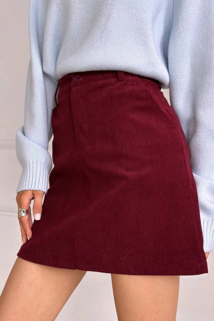 Вельветовая спідниця AMU-960.1A375