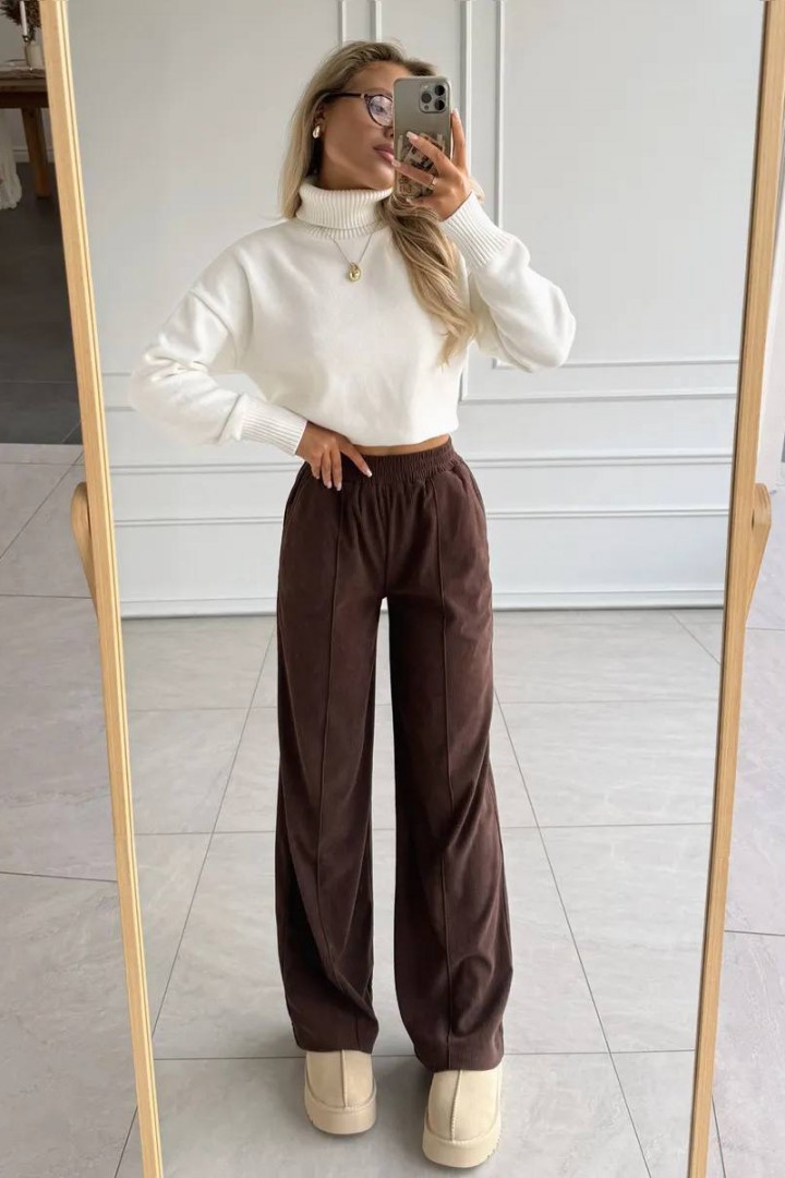 Вельветові брюки  AMU-961A350