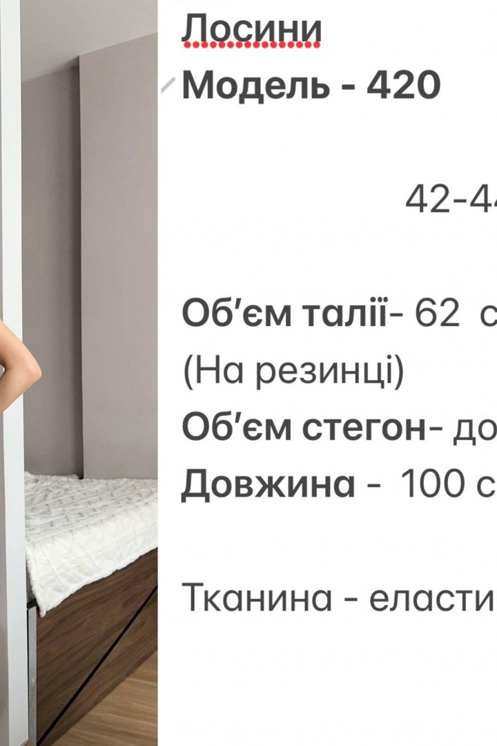 Базові лосіни  HOU-420A399 