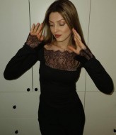 Кружевной лонгслив HOU-427A399