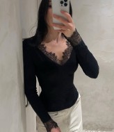 Нежный лонгслив HOU-428A349