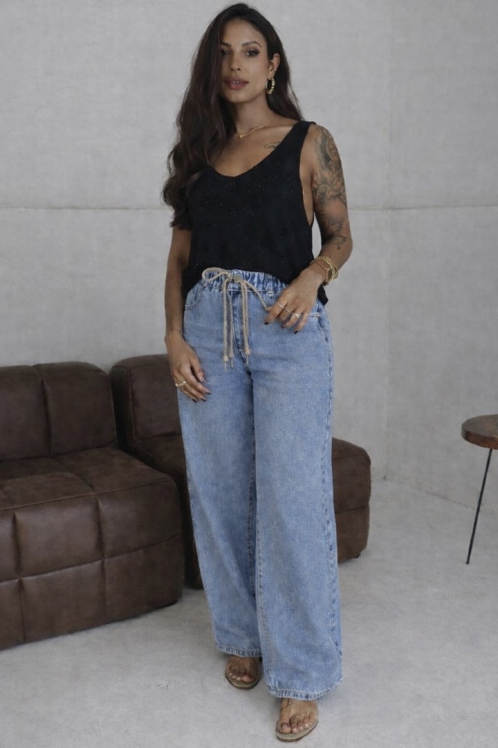 Стильні широкі джинси STC-313A599