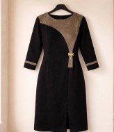 Платье офисное AO-2538A550