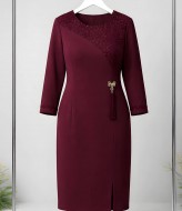 Платье офисное AO-2538A550