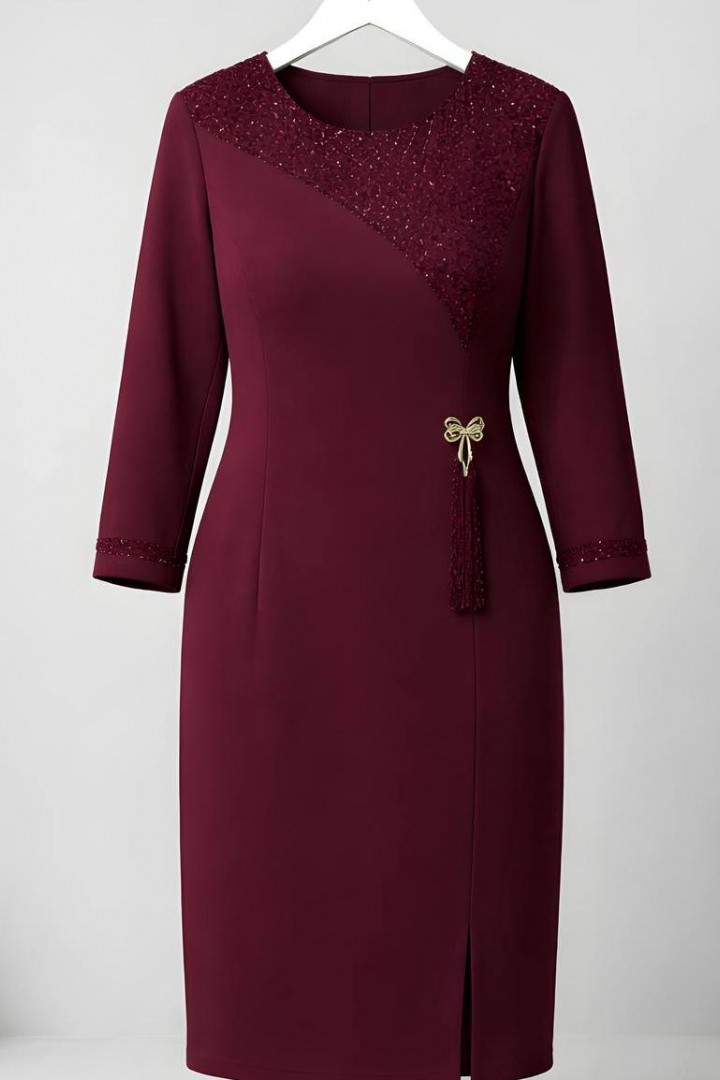 Платье офисное AO-2538A550