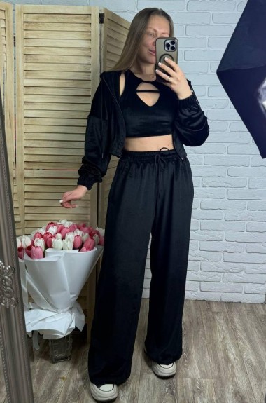 Велюровий костюм з топом EPZ-509A700 Велюровий костюм з топом EPZ-509A700