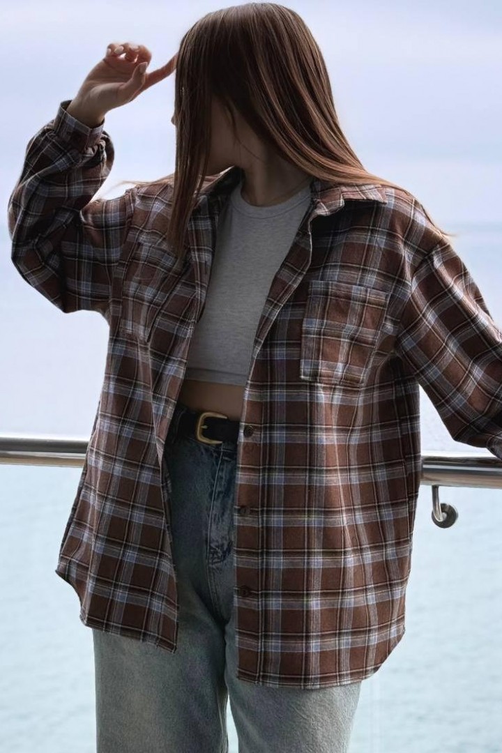 Трендова сорочка MEB-276A530