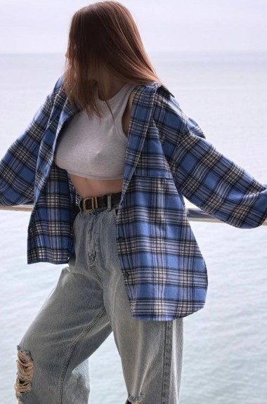 Трендова сорочка MEB-276A530