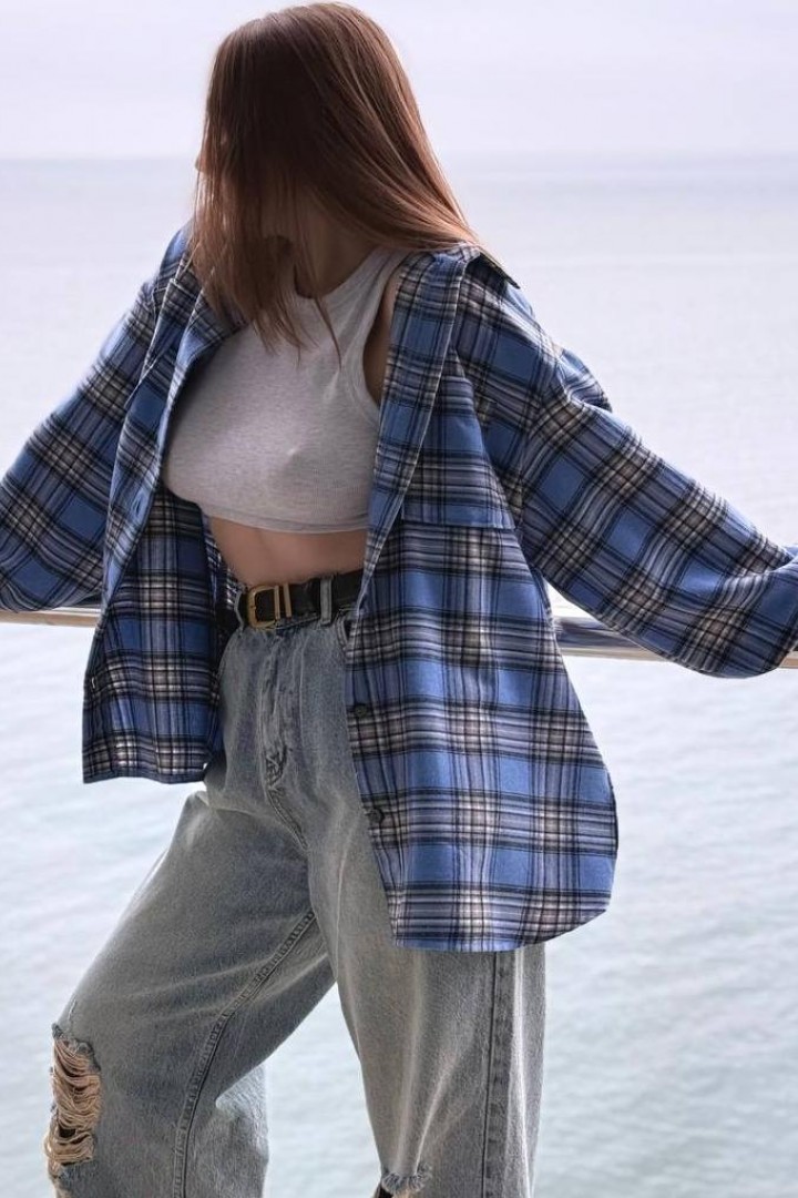 Трендова сорочка MEB-276A530