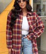 Жіноча сорочка в клітинку TS-456.4A450