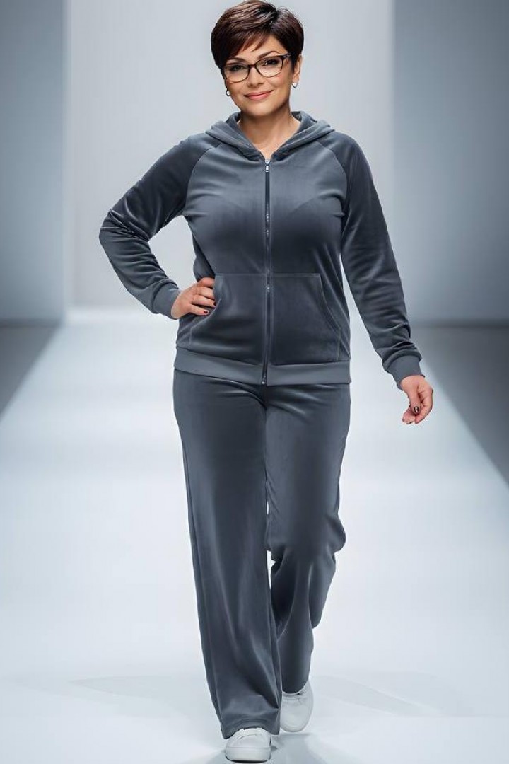 Велюр костюм женский   AO-2521.1A800