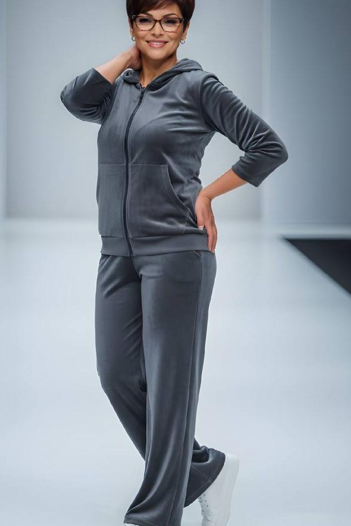 Велюр костюм женский   AO-2521.1A800