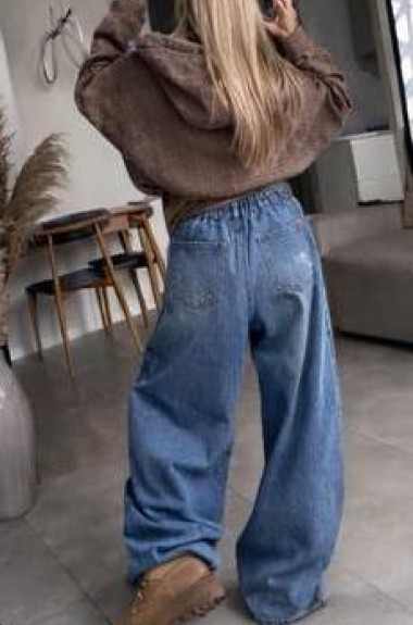 Джинсы модные женские  JK-01052A599