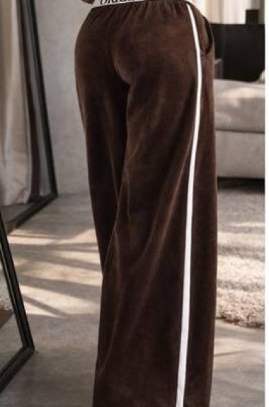 Велюрові брюки на резинці  JK-01053A399 