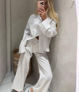 Льняная пижама  ANB-537A670