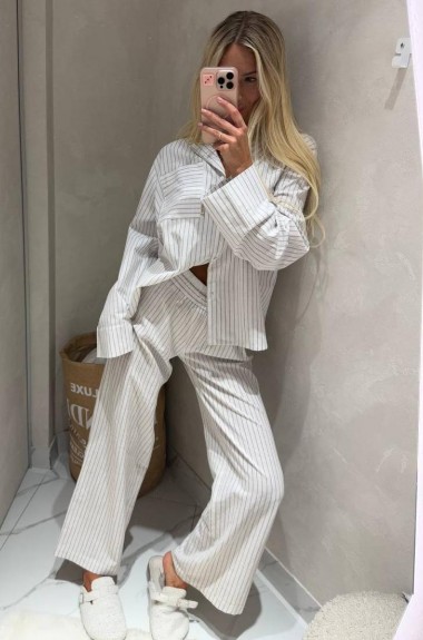 Льняная пижама  ANB-537A670