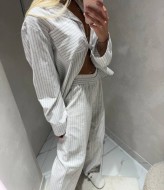 Льняная пижама  ANB-537A670