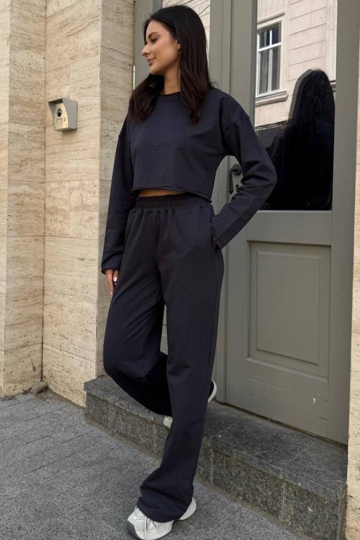 Костюм с укороченным свитером  SPL-7071A630