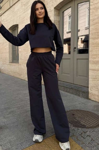 Костюм с укороченным свитером  SPL-7071A630