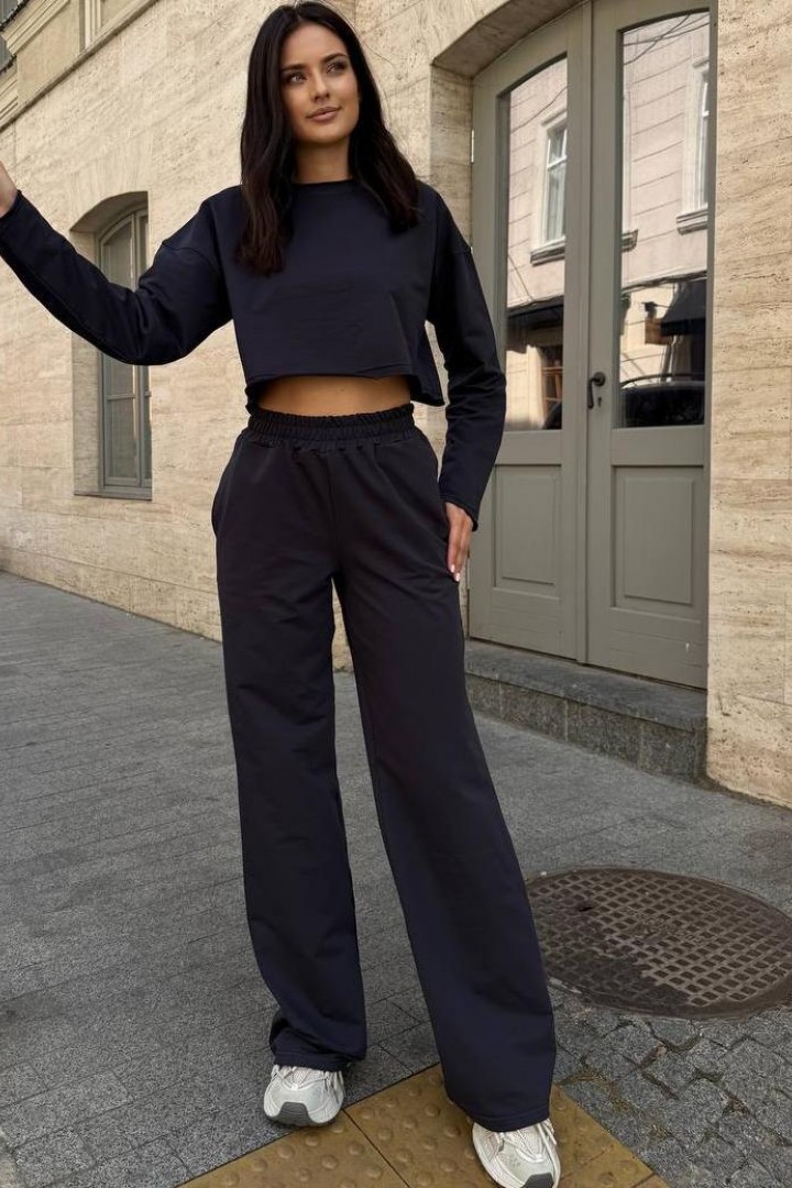 Костюм с укороченным свитером  SPL-7071A630