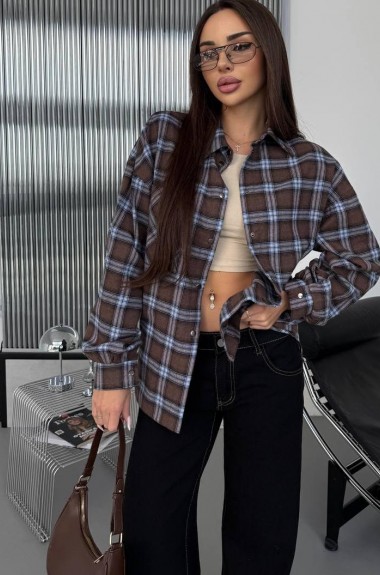 Трендова рубашка  JW-412A580