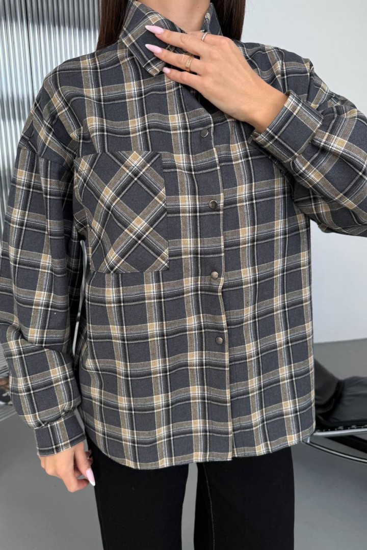 Трендова рубашка  JW-412A580